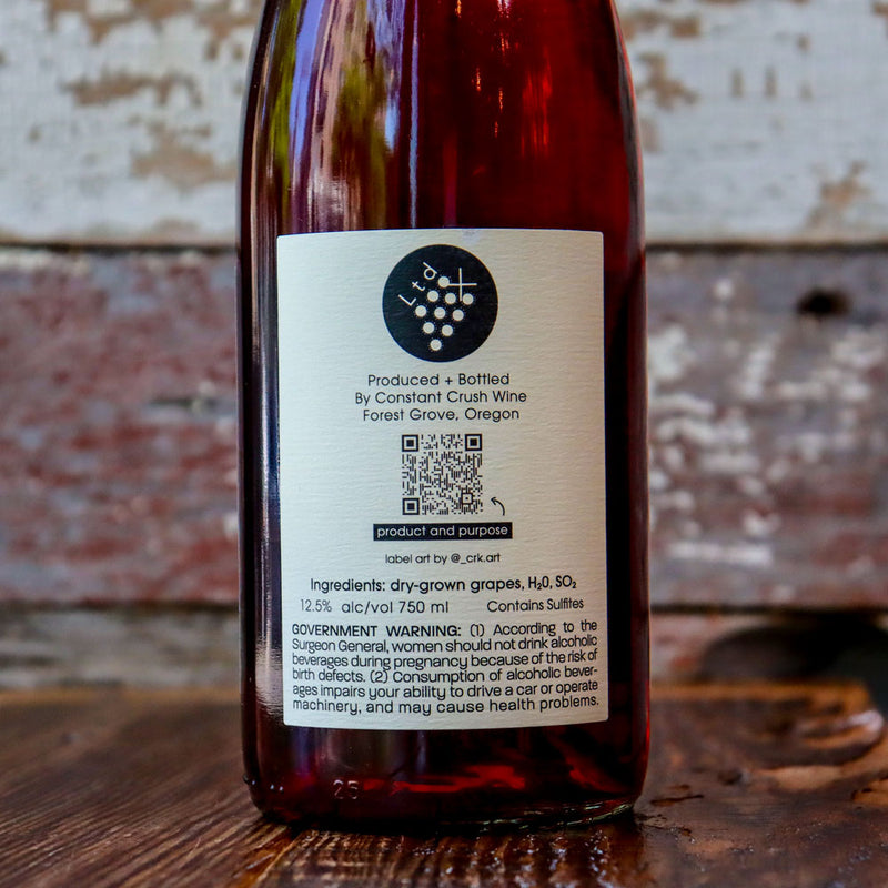 Limited Addition Of Service Skin Contact Pinot Gris Willamette Valley OR 750ml