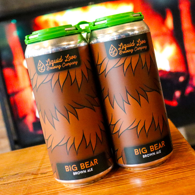 Liquid Love Big Bear Brown Ale 16 FL. OZ. 4PK Cans