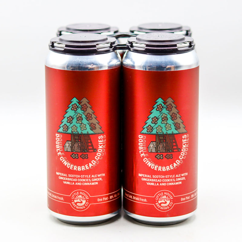Little House Double Gingerbread Cookies Imperial Scotch Ale 16 FL. OZ. 4PK Cans