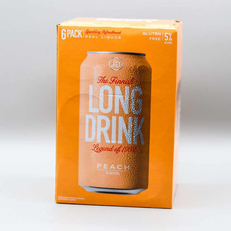 Long Drink Peach 12 FL. OZ. 6PK Cans