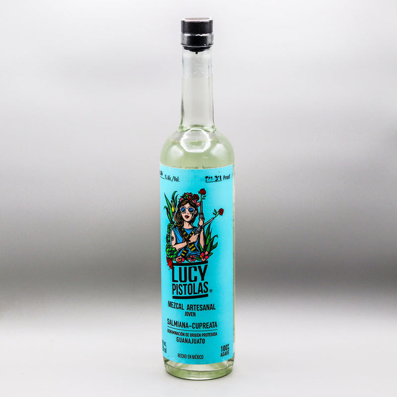 Lucy Pistolas Mezcal Salmiana-Cupreata 750ml.