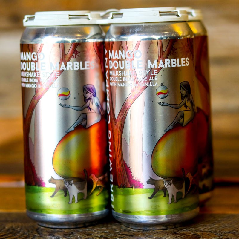 MoRE Mango & Vanilla Double Marbles Milkshake DIPA 16 FL. OZ. 4PK Cans