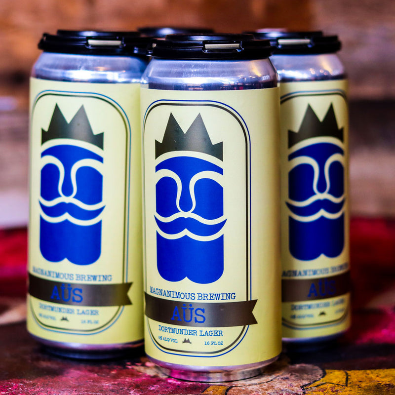 Magnanimous AUS Dortmunder Lager 16 FL. OZ. 4PK Cans
