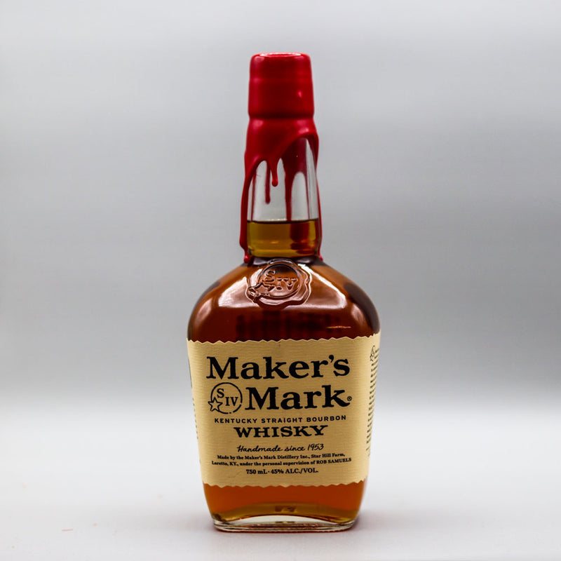 Maker's Mark Kentucky Straight Bourbon Whiskey 750ml.