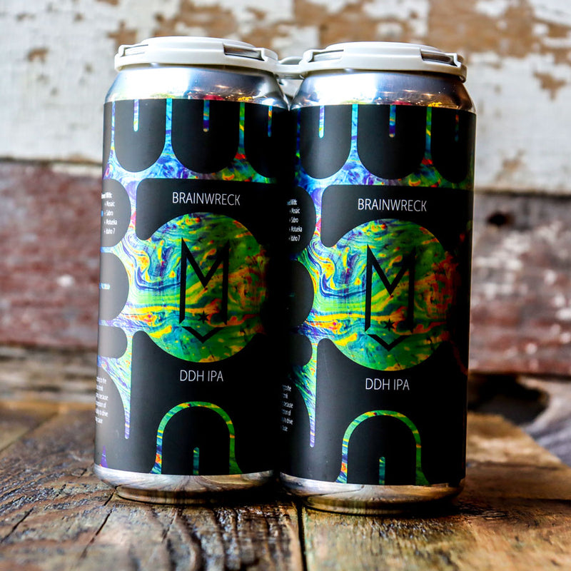 Maplewood Brainwreck DDH IPA 16 FL. OZ. 4PK Cans