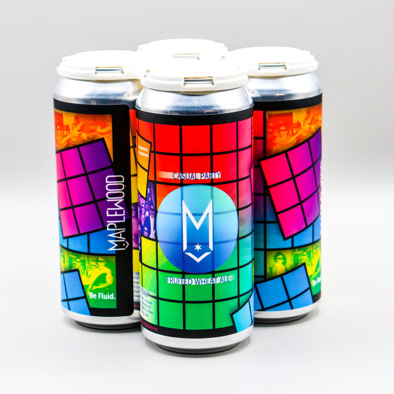 Maplewood Casual Party Fruited Wheat Ale 16 FL. OZ. 4PK Cans