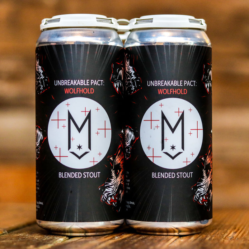 Maplewood Wolfhold Blended Stout 16 FL. OZ. 4PK Cans