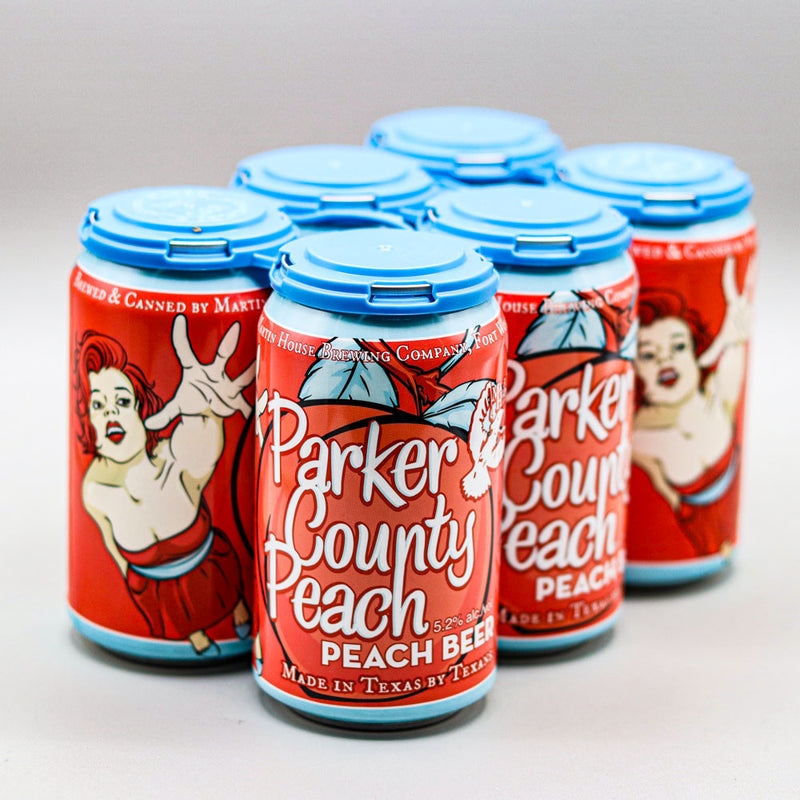 Martin House Parker County Peach Ale 12 FL. OZ. 6PK Cans
