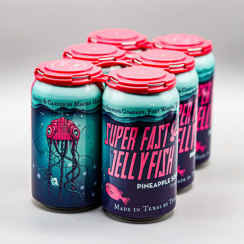 Martin House Super Fast Jellyfish Pineapple Sour Ale 12 FL. OZ. 6PK Cans