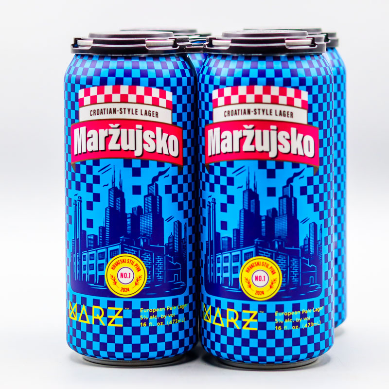 Marz Marzujsko Croation Lager 16 FL. OZ. 4PK Cans