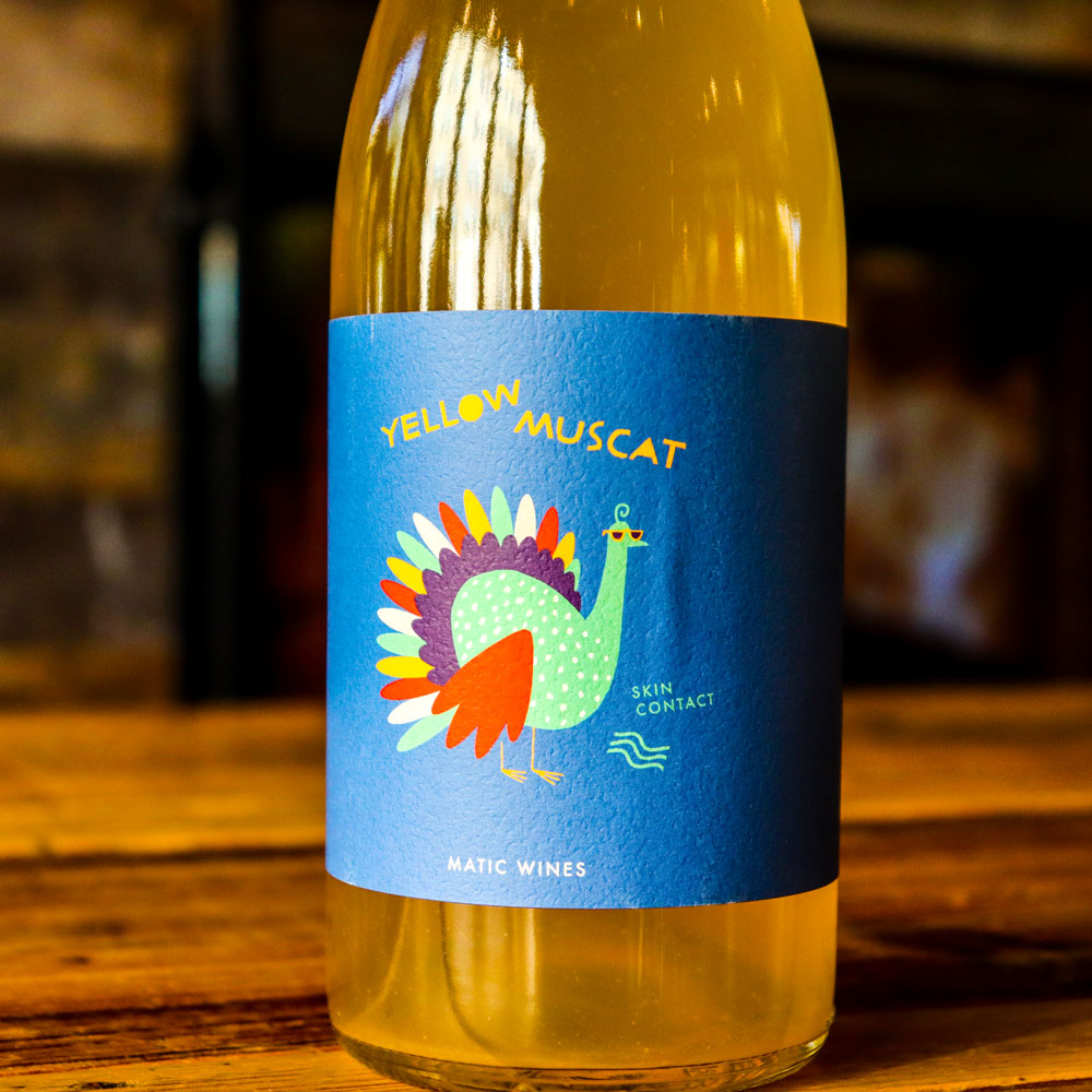 Matic Wines Skin Coctact Yellow Muscat Slovenia 750ml