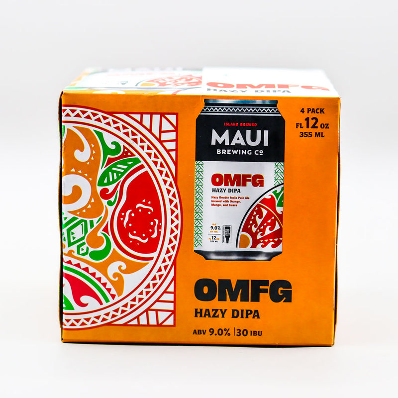 Maui OMFG Hazy DIPA 12 FL. OZ. 4PK Cans