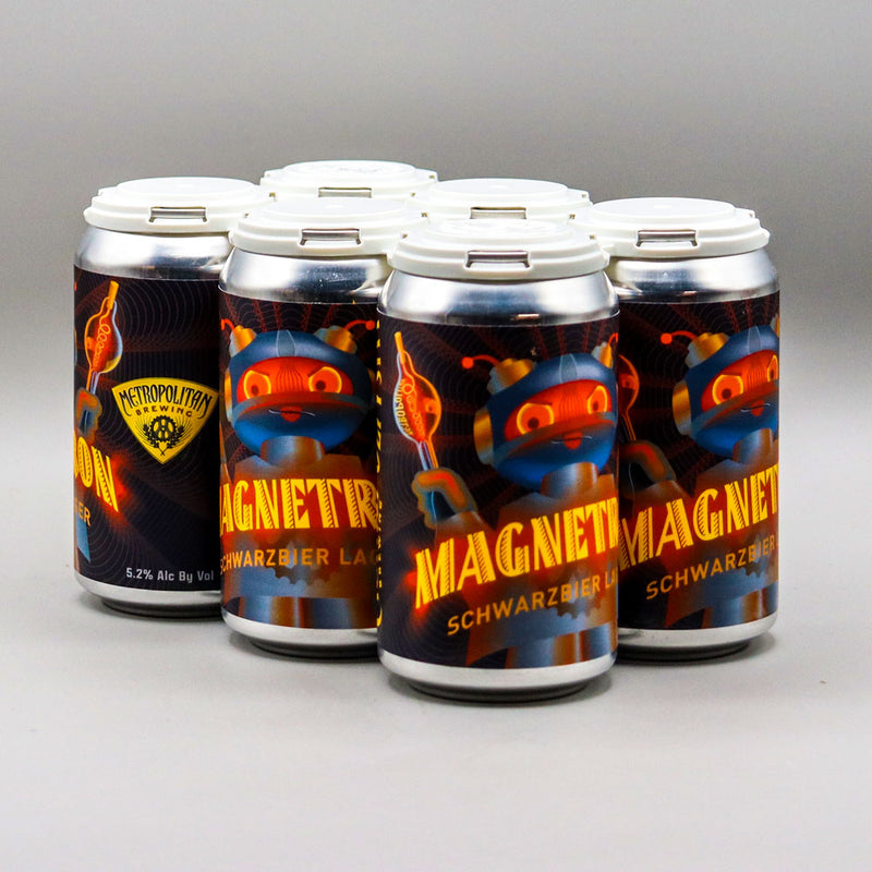 Metropolitan Magnetron Schwarzbier Lager 12 FL. OZ. 6PK Cans