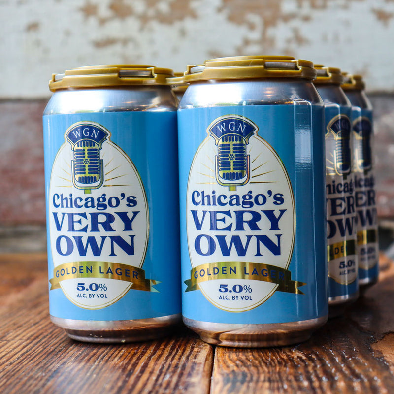 Metropolitan WGN Chicago's Very Own Golden Lager 12 FL. OZ. 6PK Cans