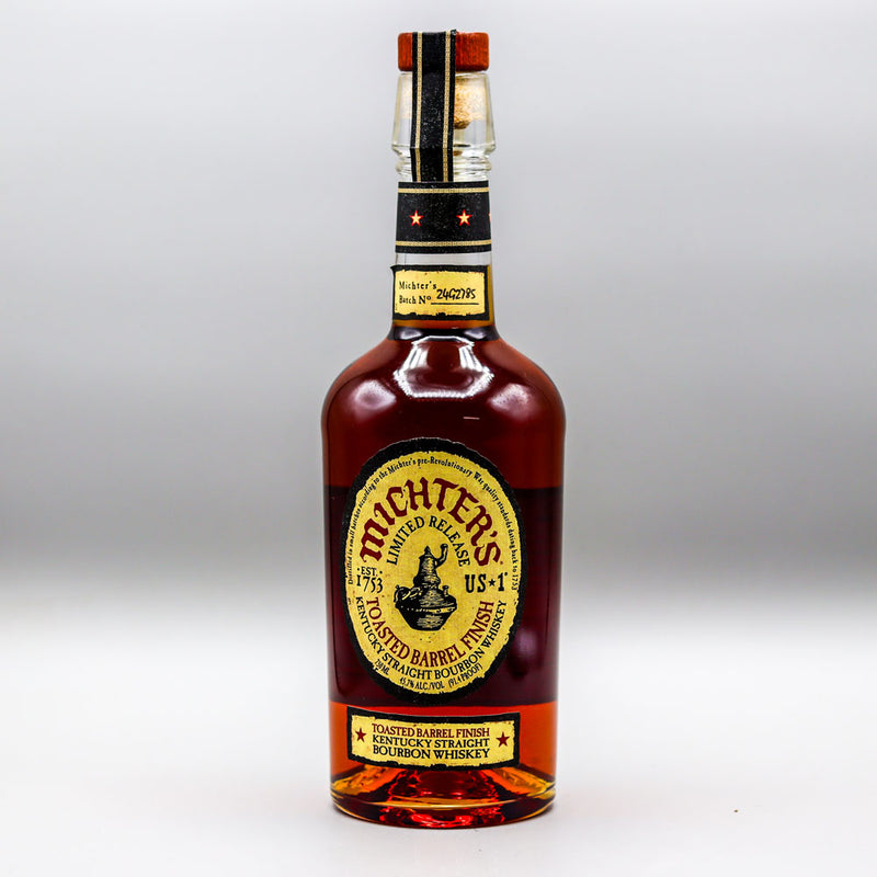 Michter's Toasted Barrel Bourbon Whiskey 750ml.