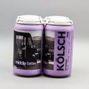 Middle Brow Ev'ryday Kolsch 12 FL. OZ. 4PK Cans