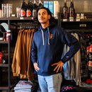 Bitter Pops Unisex Hoodie Navy w/Growler Patch
