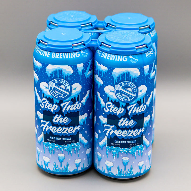 Mikerphone Step Into The Freezer Cold IPA 16 FL. OZ. 4PK Cans