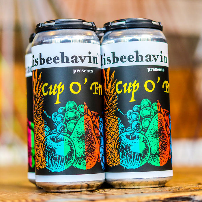 Misbeehavin' Cup O'Fruit Fruited Hard Cider 16 FL. OZ. 4PK Cans