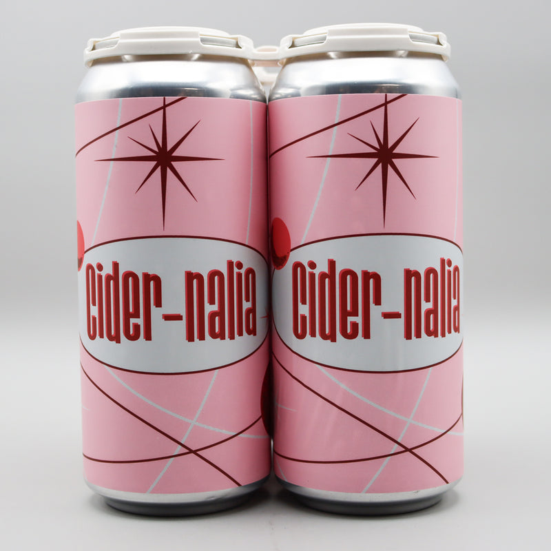 Misbeehavin' Cider-Nalia Cranberry Blue Agave Cider 16 FL. OZ. 4PK Cans