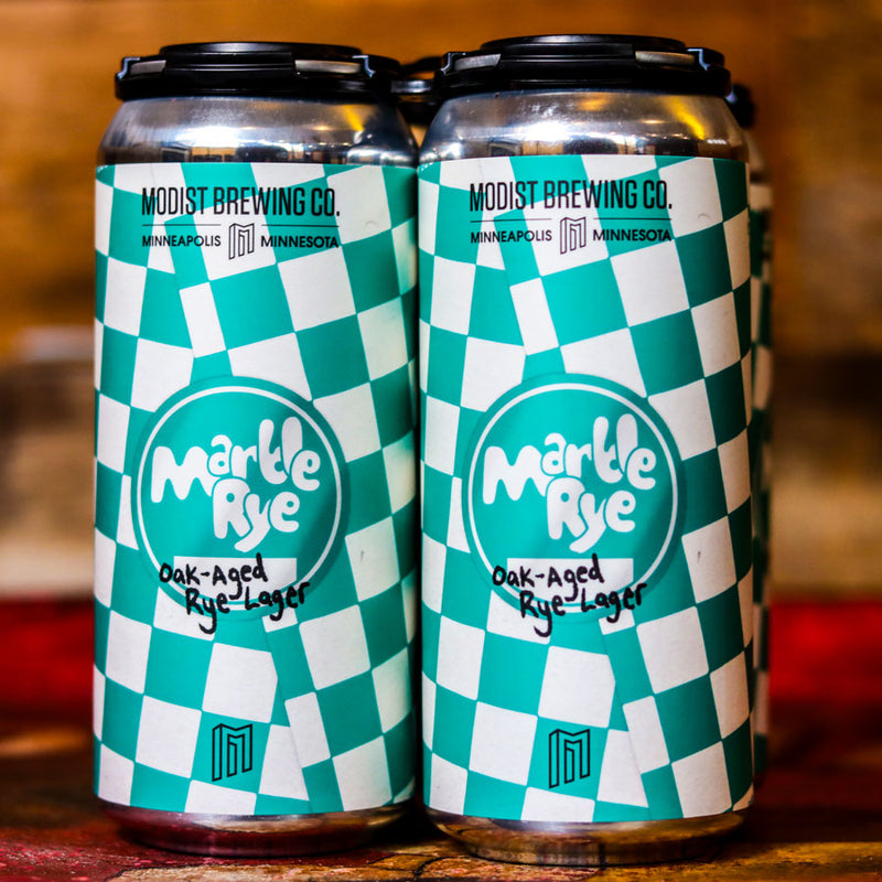 Modist Marble Rye Oak-Aged Rye Lager 16 Fl. OZ. 4PK Cans