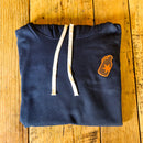 Bitter Pops Unisex Hoodie Navy w/Growler Patch