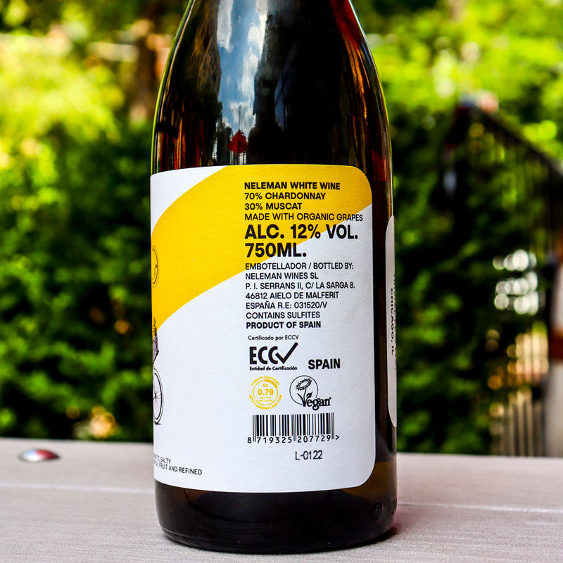 Neleman Organic Vineyards Chardonnay Muscat Spain 750ml