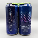 Neuronova Solstice Fires Fruited Berliner Style Weisse Ale 16 FL. OZ. 4PK Cans