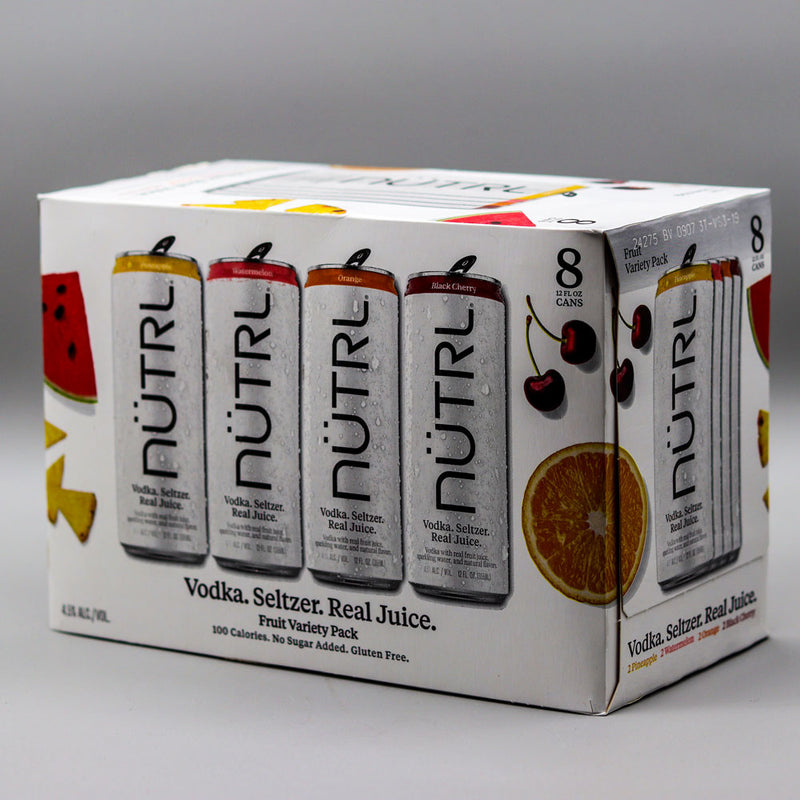 Nutrl Vodka Seltzer Variety Pack 12 FL. OZ. 8PK Cans