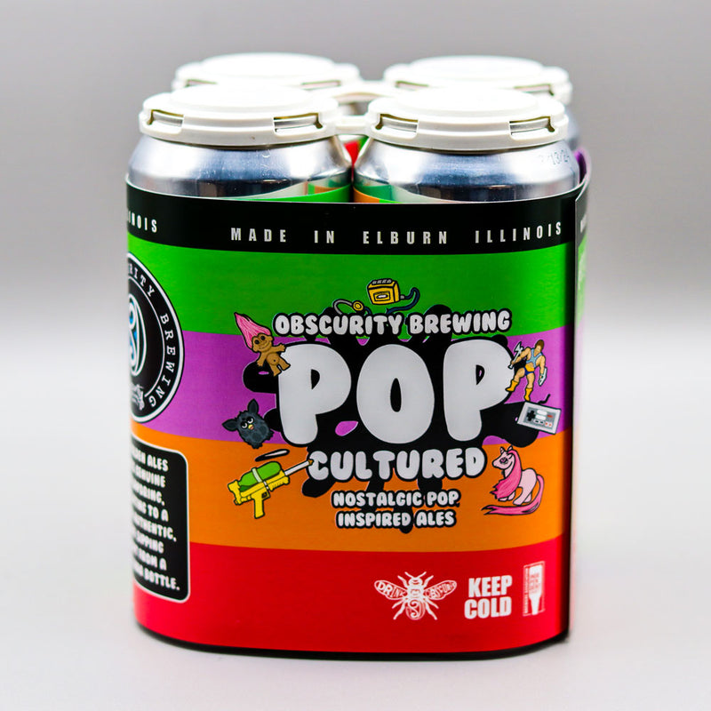 Obscurity Pop Cultured Variety Pack 16 FL. OZ. 4PK Cans