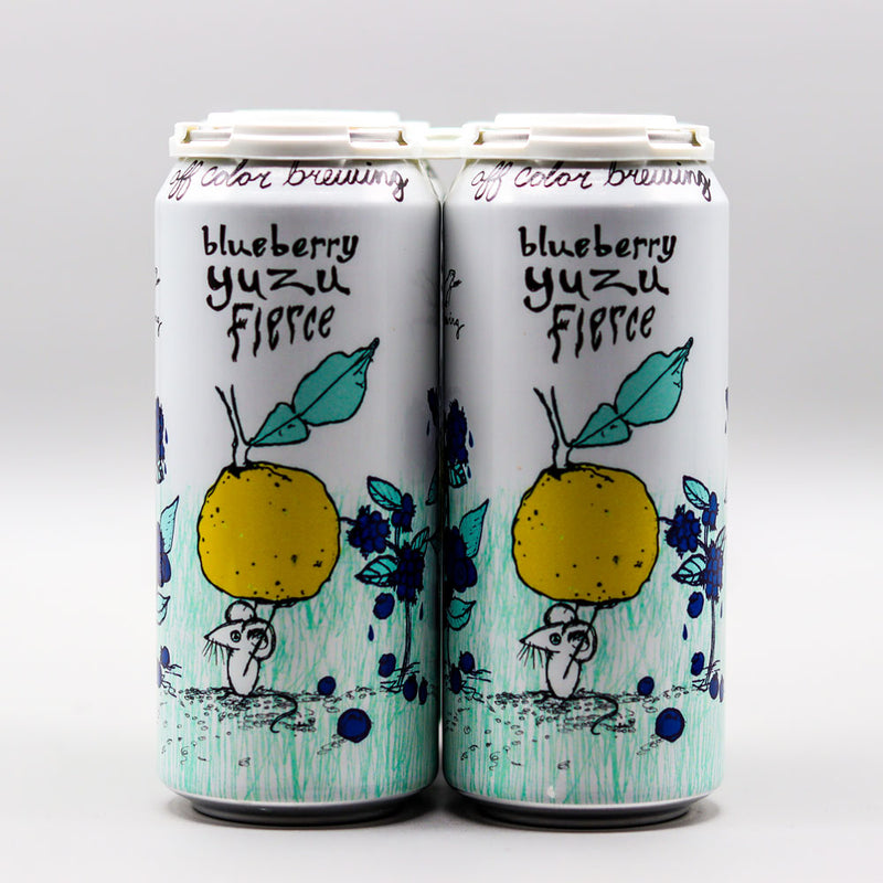 Off Color Blueberry Yuzu Fierce Berliner Weisse 16 FL. OZ. 4PK Cans