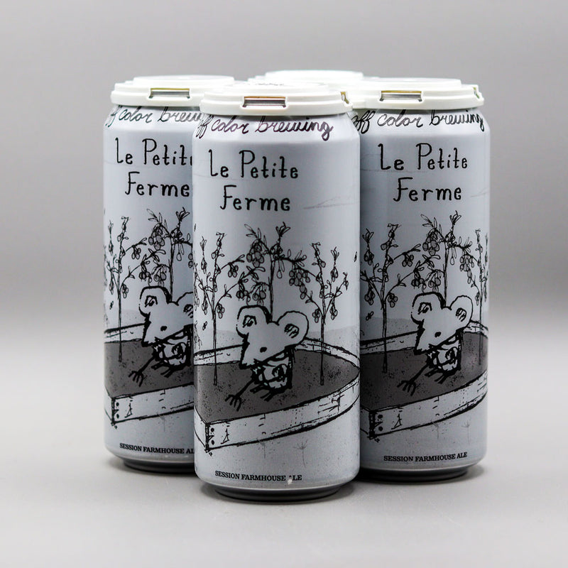 Off Color Le Petite Ferme Farmhouse Ale 16 FL. OZ. 4PK Cans