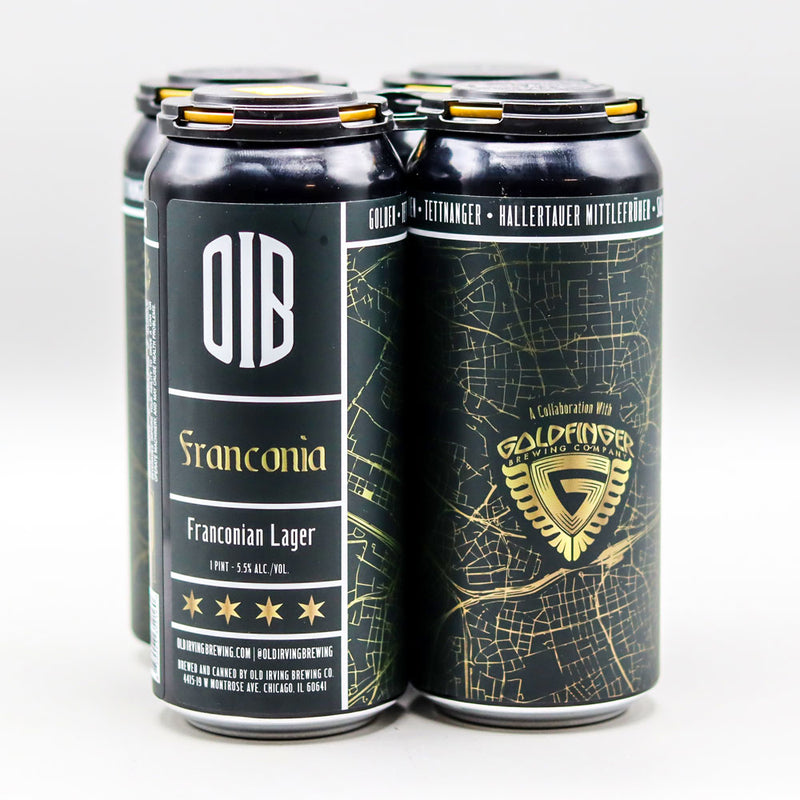 Old Irving Franconia Lager 16 FL. OZ. 4PK Cans