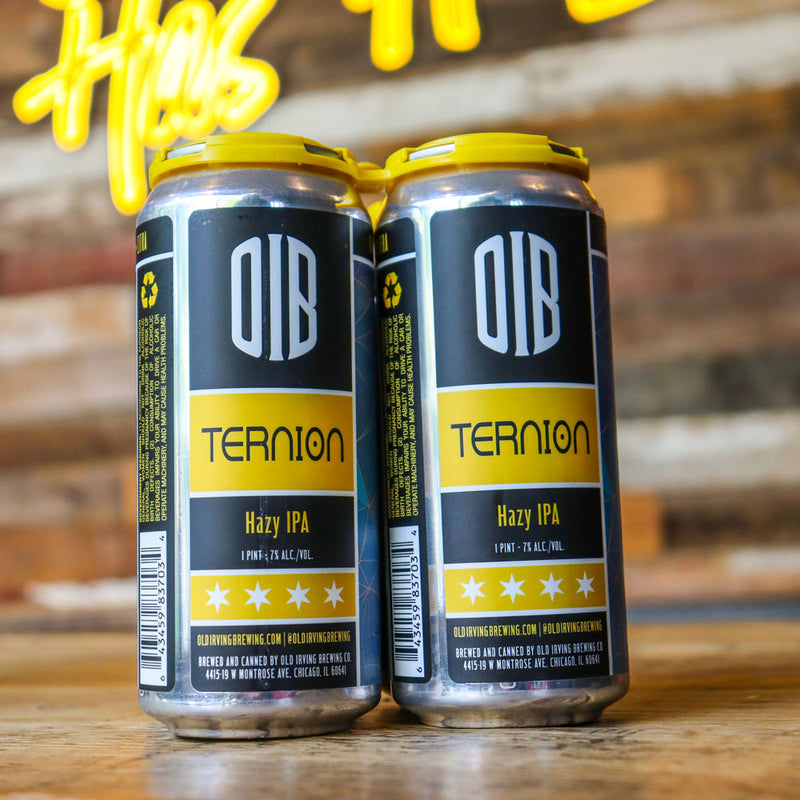 Old Irving Ternion Hazy IPA 16 FL. OZ. 4PK Cans