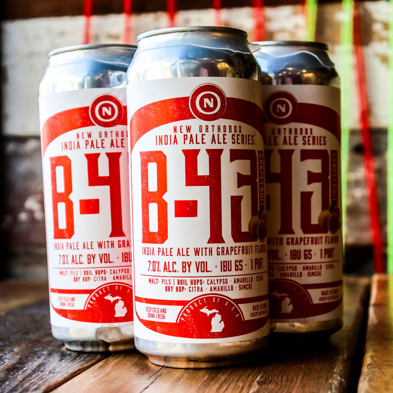 Old Nation B-43 IPA w Grapefruit 16 FL. OZ. 4PK Cans