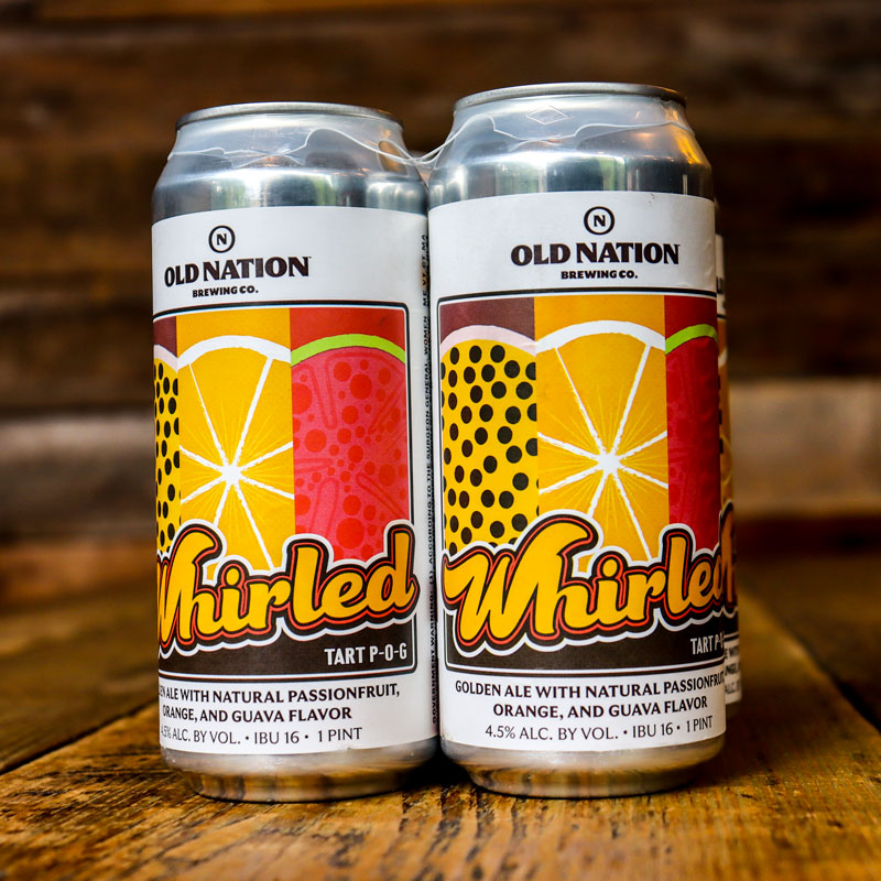 Old Nation Whirled Tart POG Golden Ale 16 FL. OZ. 4PK Cans