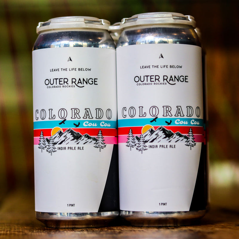 Outer Range Colorado Cou Cou IPA 16 FL. OZ. 4PK Cans