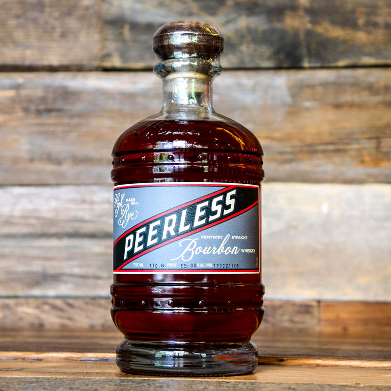 Peerless High Rye Bourbon Whiskey 750ml.