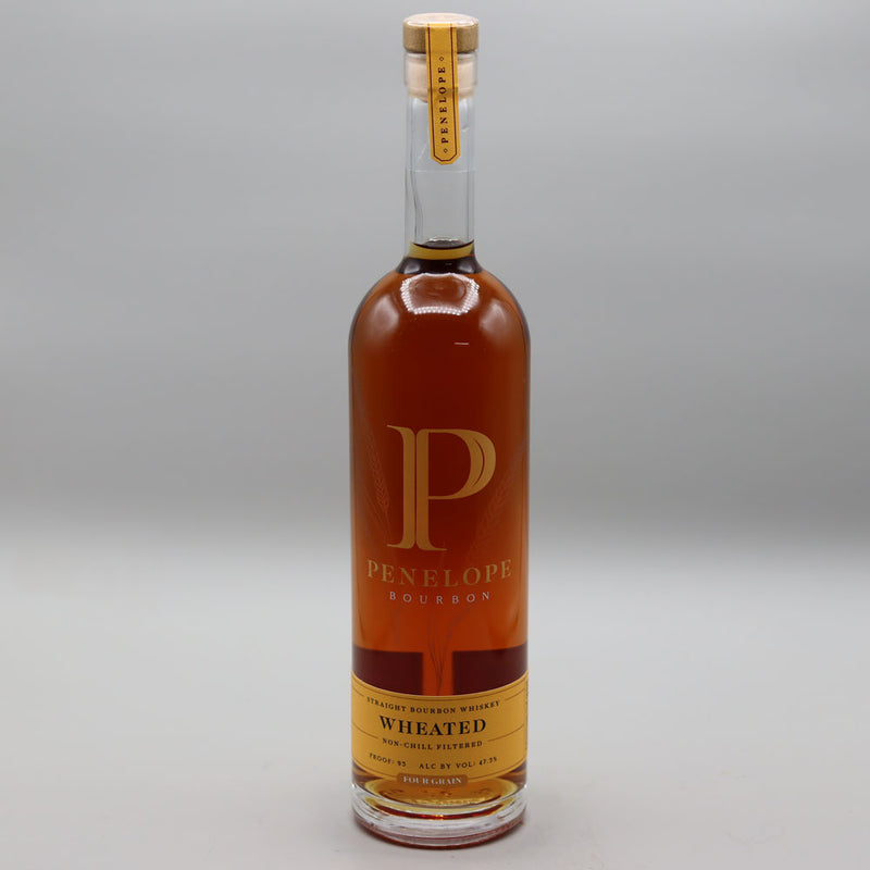 Penelope Wheated Bourbon Whiskey 750ml.