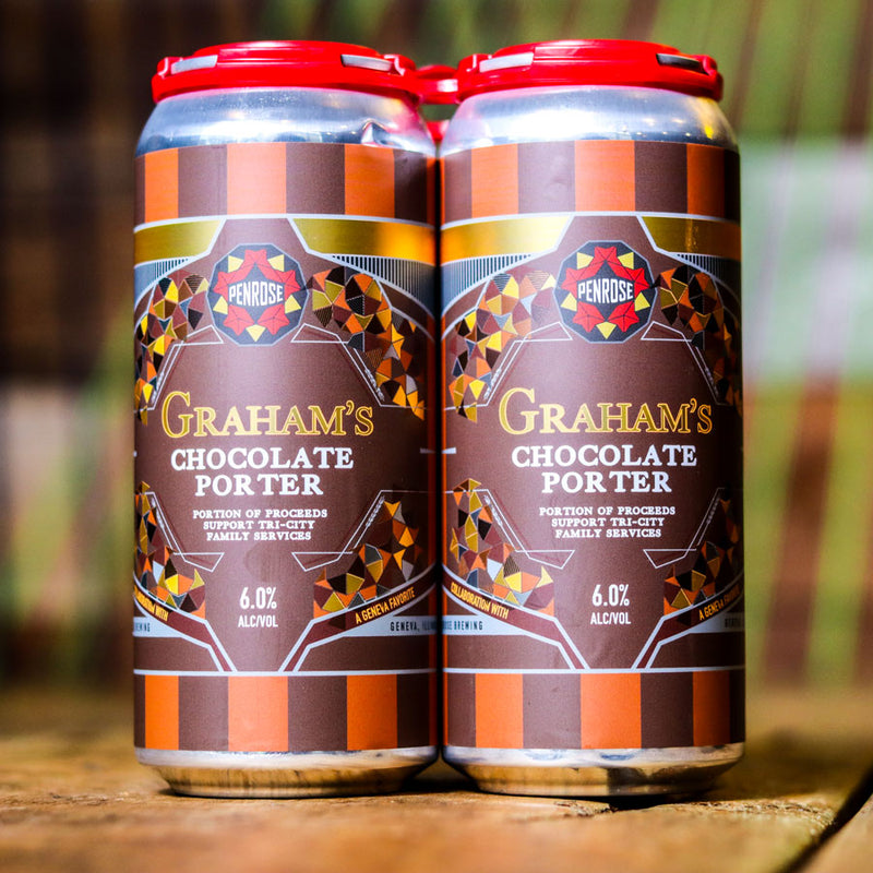 Penrose Graham's Chocolate Porter 16 FL. OZ. 4PK Cans