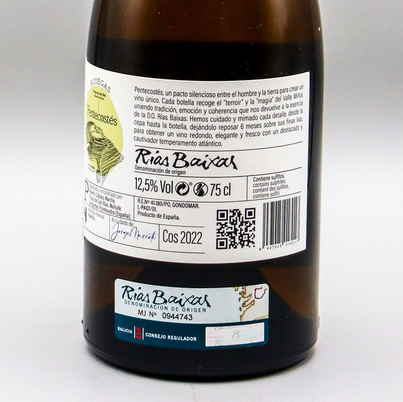 Pentecostes Albarino D.O. Rias Baixas Spain 750ml