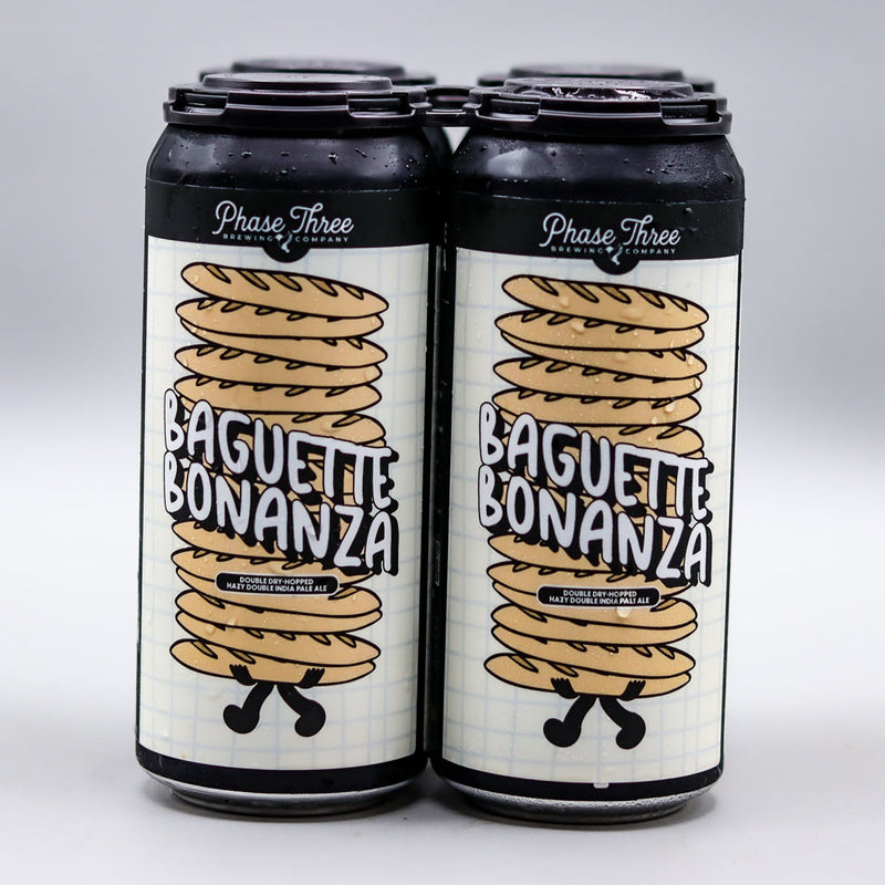 Phase Three Baguette Bonanza DDH DIPA 16 FL. OZ. 4PK Cans