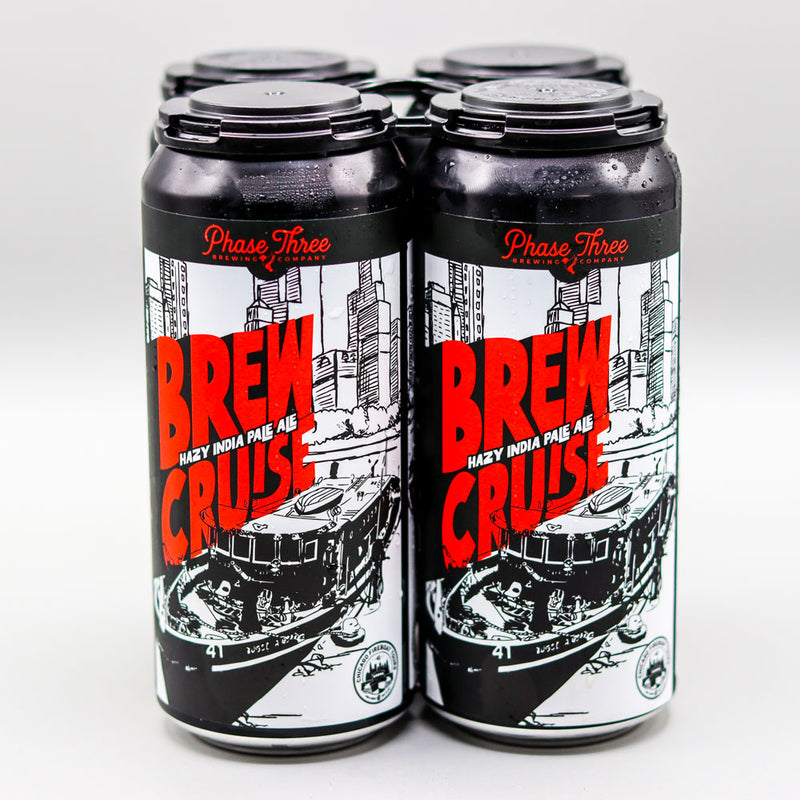 Phase Three Brew Cruise Hazy IPA 16 FL. OZ. 4PK Cans
