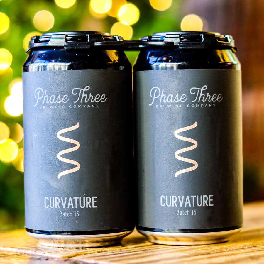 Phase Three Curvature Imperial Stout Batch 15 12 FL. OZ. 2PK Cans