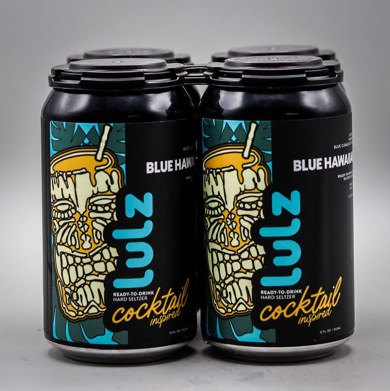 Lulz Blue Hawaiian Hard Seltzer 12 FL. OZ. 4PK Cans