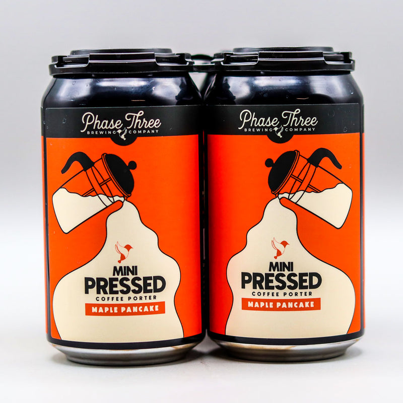 Phase Three Mini Pressed Porter 12 FL. OZ. 4PK Cans