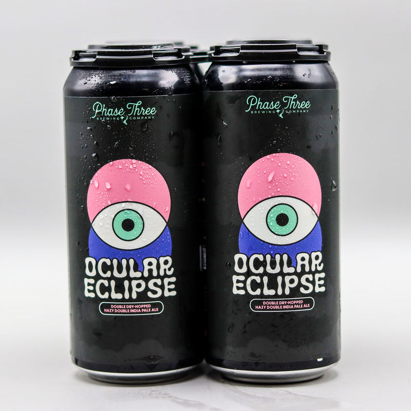 Phase Three Ocular Eclipse DDH Hazy DIPA 16 FL. OZ. 4PK Cans