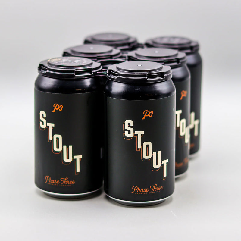 Phase Three P3 Stout 12 FL. OZ. 6PK Cans