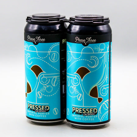 Phase Three Pressed Coconut Imperial Coffee Porter 16 FL. OZ. 2PK Cans