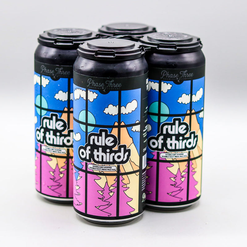 Phase Three DDH Rule Of Thirds DIPA 16 FL. OZ. 4PK Cans